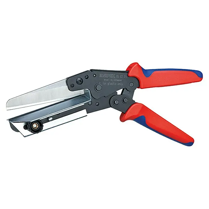 Knipex Schere - Geeignet für: Kunststoffprofile, Schnittlänge: 110 mm - Vorderansicht