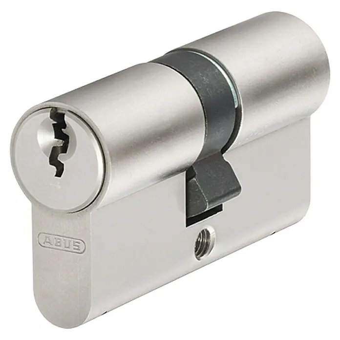 Abus Profilzylinder E30 - Baulänge innen: 30 mm, Baulänge außen: 35 mm, Anzahl Schlüssel: 5 Stk. - Vorderansicht