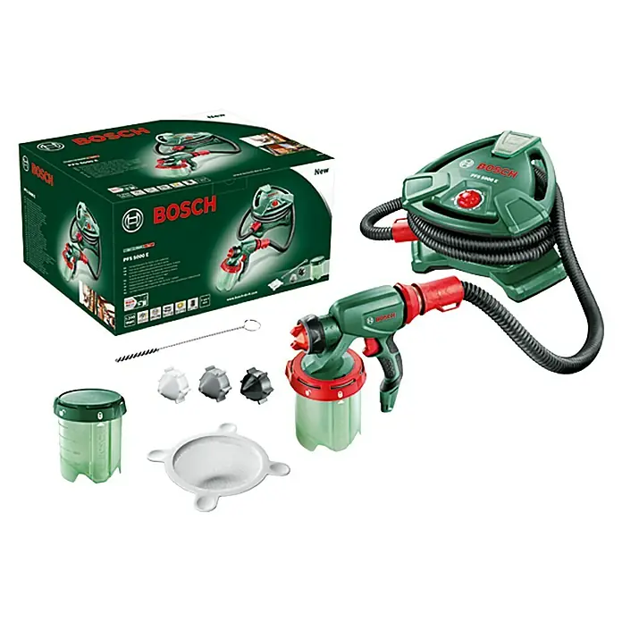 Bosch Sustav za prskanje boje PFS 5000 E - Prikladno za: Sve vrste boja, Snaga potrošnje: 1.200 W, 1.000 ml