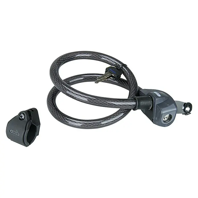 Abus Kabelschloss 6600/80 LL+URB - Länge: 80 cm, Durchmesser: 13 mm - Vorderansicht