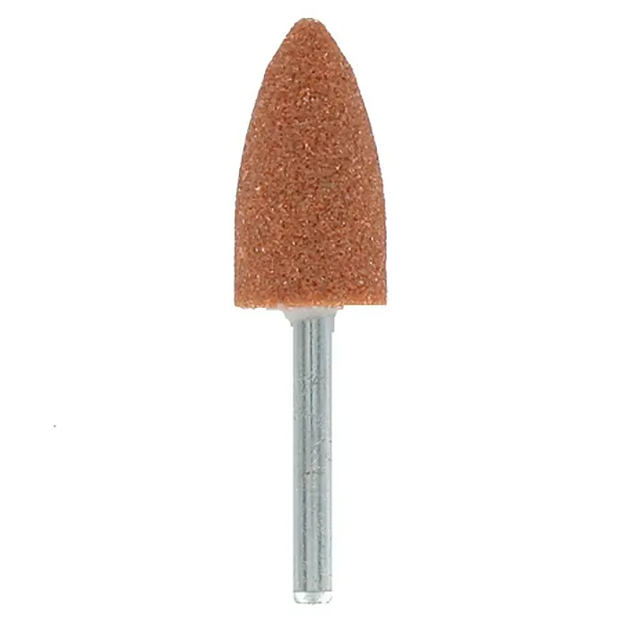 Dremel Korund-Schleifspitze Mod. 952 - Arbeitsdurchmesser: 9,5 mm, 3 Stk. - Vorderansicht
