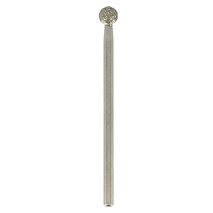 Dremel Diamant-Schleifstifte Mod. 7105 - Durchmesser Kopf: 4,4 mm Rund, 2 Stk. - Vorderansicht