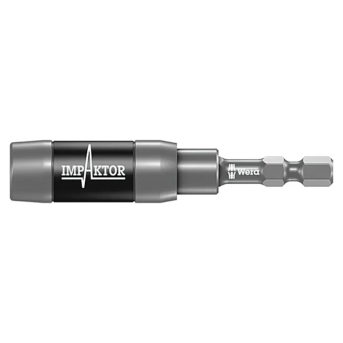 Wera Premium Plus Bithalter Rapidaptor 897/4 Impaktor - 2 Torsionszonen, Geeignet für: Bits mit ¼″-Außensechskantantrieb