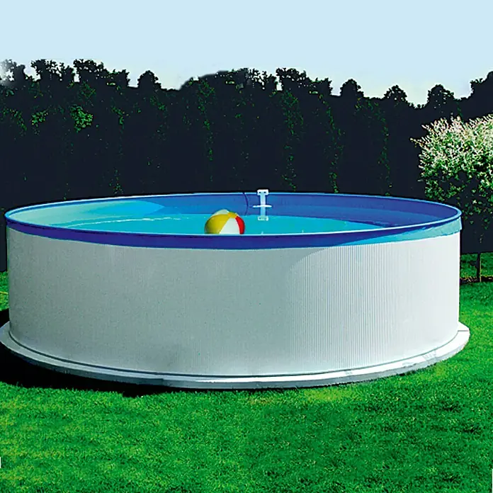 Steinbach Pool-Set New Splash - Ø x H: 350 x 90 cm, Fassungsvermögen: 7,8 m³ - Vorderansicht