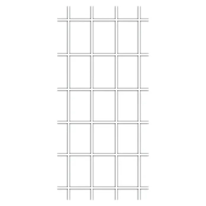 Bellissa Potporanj za cvijeće - 60 x 150 cm, Debljina materijala: 5 mm, Broj podupirača: 4 Kom., Bijele boje - Pogled sprijeda