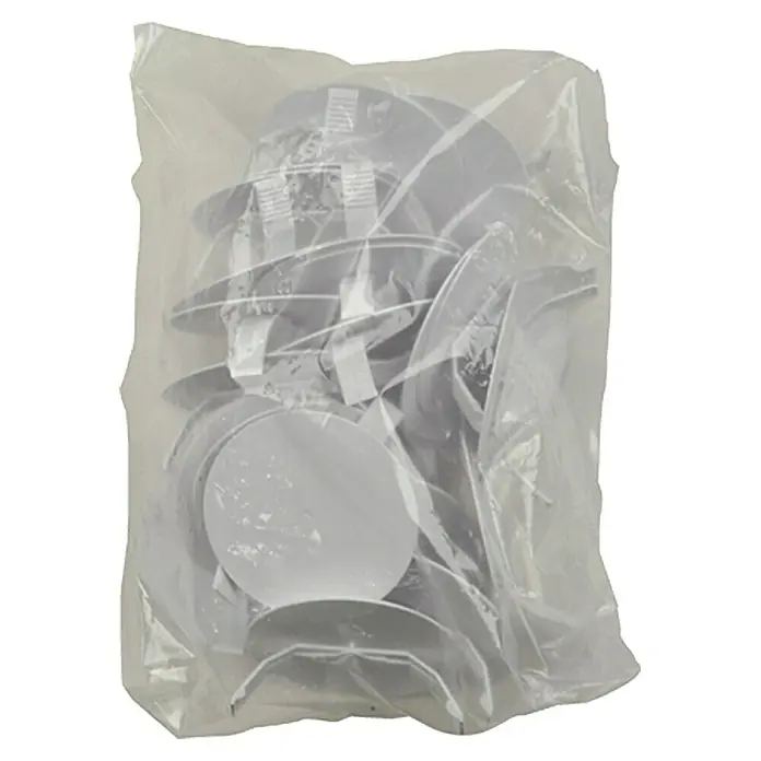 Federdeckel Klein - Durchmesser: 60 mm, Unterputz, 25 Stk. - Vorderansicht