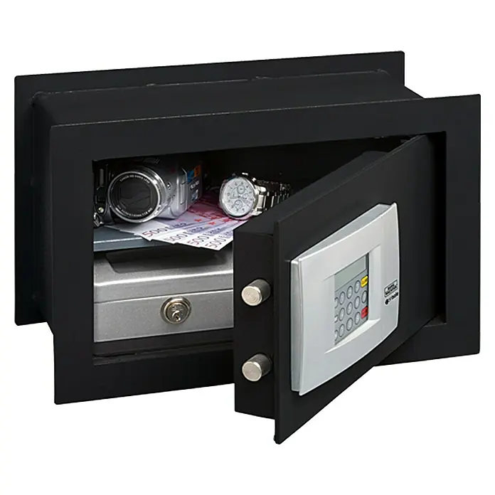 Burg-Wächter PointSafe Wandtresor PW3 E - 39 x 19,5 x 26 cm, Volumen: 10,3 l, Zahlenschloss elektronisch - Linke Seitenansicht