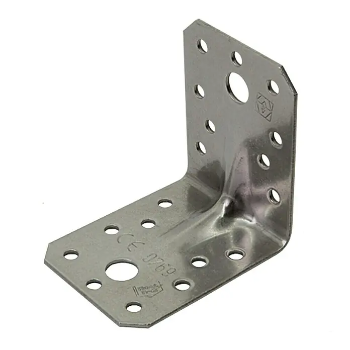 Stabilit Schwerlast-Winkelverbinder - 105 x 90 x 105 mm, Edelstahl, 1 Stk.
