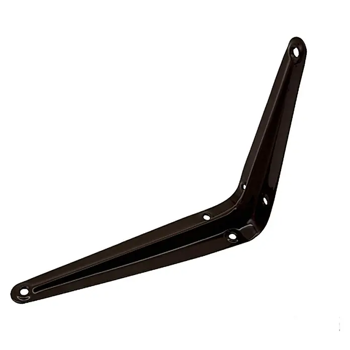 Stabilit Konzola od čeličnog lima - 250 x 40 x 200 mm, Opteretivost: 30 kg, Čelik, Smeđe boje