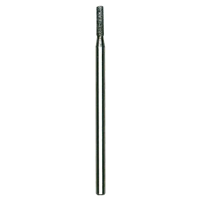 Proxxon Diamant-Schleifstifte No 28240 - Kopfform: Zylinderkopf, Durchmesser Kopf: 1,8 mm - Vorderansicht