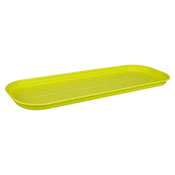 Elho Green Basics Podloga za tegle - 51 x 19 x 2 cm, Plastika, Limeta zeleno - Pogled sprijeda