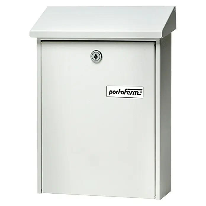Portaferm Briefkasten PM 22 - 75 x 225 x 305 mm, Weiß