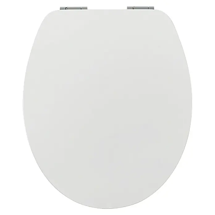 Poseidon WC daska Kolorit - Samospuštajuća, MDF, Bijele boje
