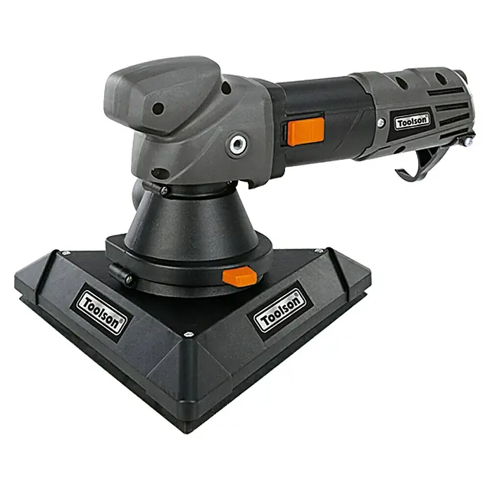 Toolson Wand- & Deckenschleifer DWS 225 R - 750 W, Durchmesser Schleifteller: 225 mm, Kantenlänge Delta-Schleifkopf: 280 mm - Vorderansicht