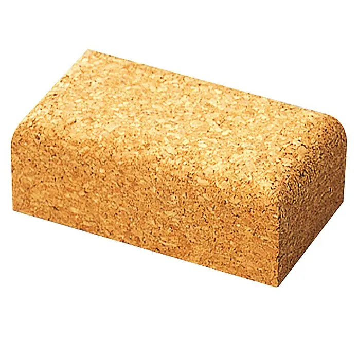 Wolfcraft Schleifblock - 123 x 67 mm, Kork - Vorderansicht