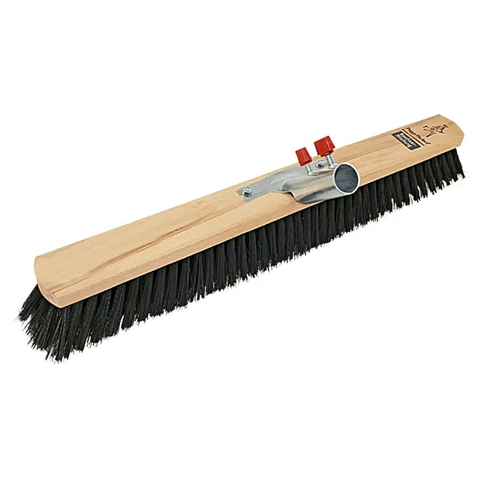 Saalbesen - Breite Besen: 60 cm, Premium-Haarmischung - Linke Seitenansicht