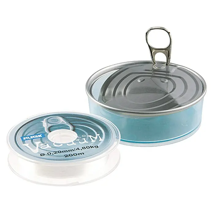 Silstar Angelschnur Absolute Vacuum - Durchmesser: 0,2 mm, 4,8 kg, Länge: 200 m, Clear