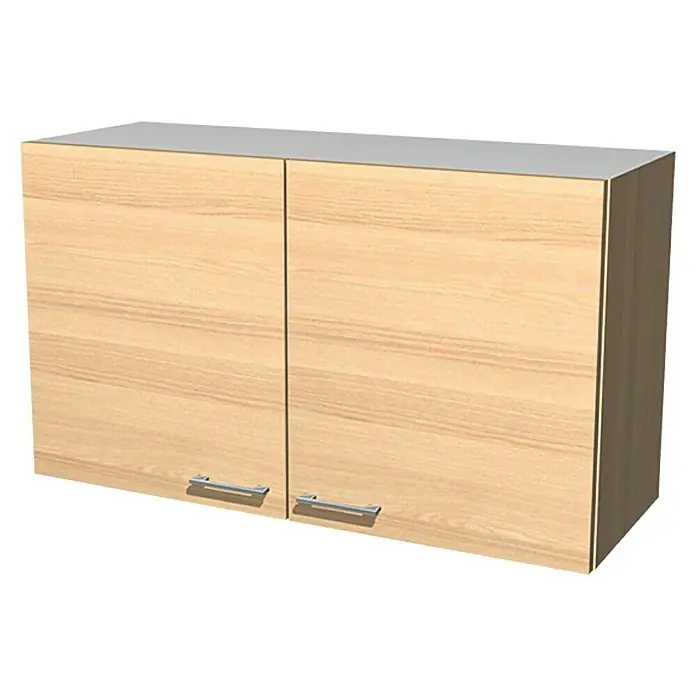 Flex-Well Sofia Hängeschrank - 32 x 100 x 54 cm, Dekor Front: Akazie