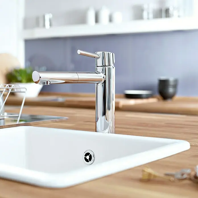 Grohe Concetto Spültischarmatur - Chrom, Auslauf herausziehbar, Glänzend - Stimmungsaufnahme