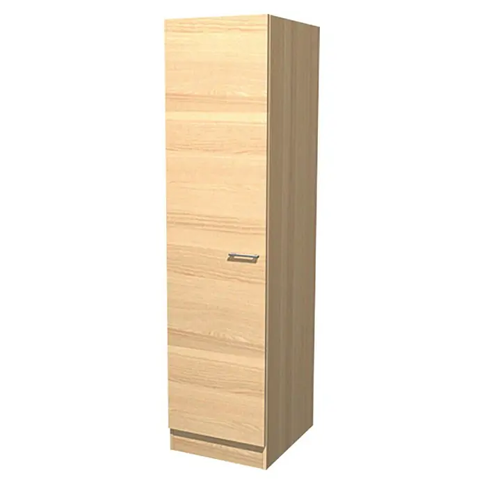 Flex-Well Sofia Geschirrschrank - 57 x 50 x 200 cm, Dekor Front: Akazie