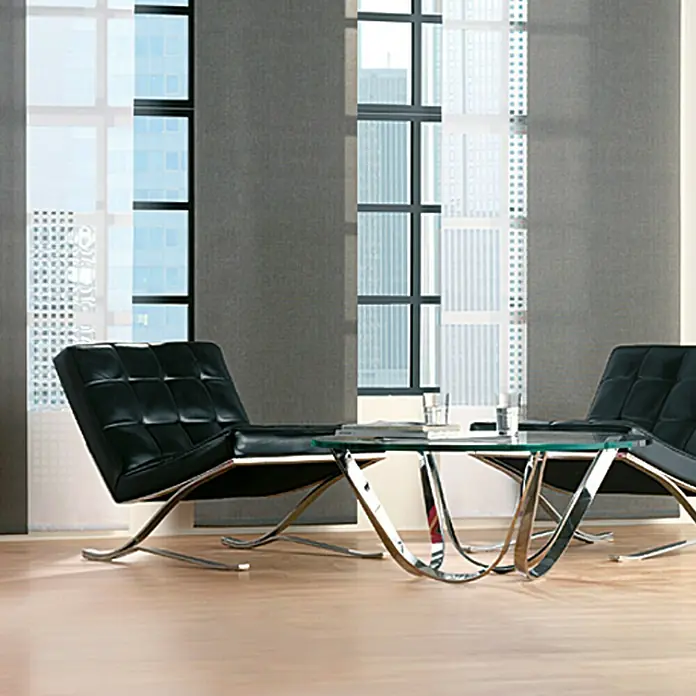 Expo Ambiente Flächenvorhang Cool - 60 x 300 cm, Grau, 100 % Polyester