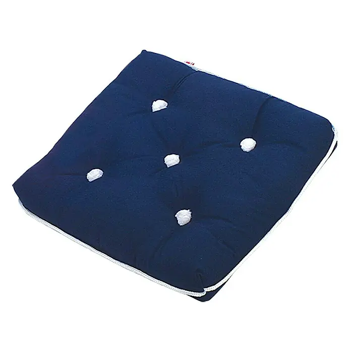 Kapok-Kissen - 410 x 360 x 90 mm, Einzeln, Navy-Blau