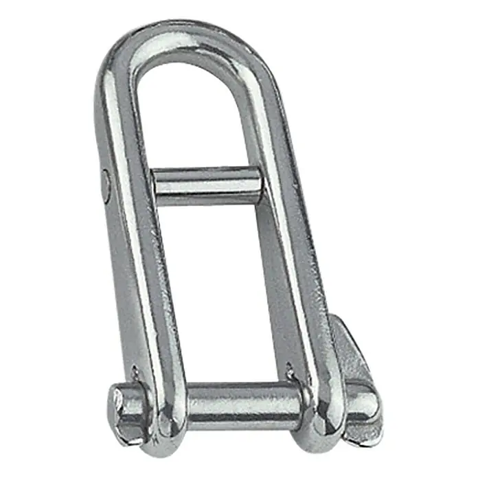 Schlüsselschäkel - Bolzendurchmesser: 8 mm, Steg, Edelstahl, A4