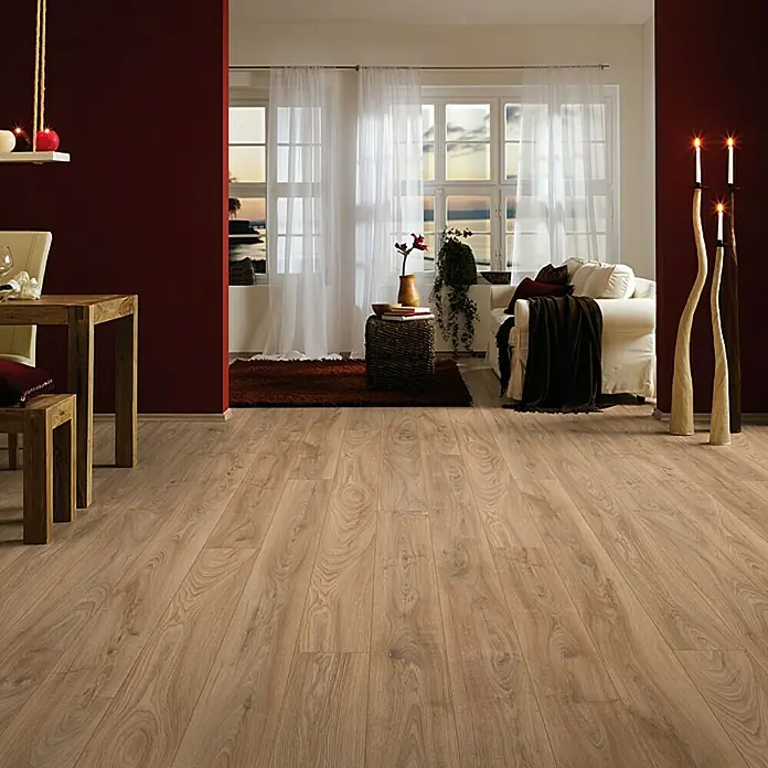 LOGOCLIC Vinto Laminat Everlasting Oak - 2.000 x 192 x 10 mm, Rustikalni pod - Živopisni prikaz