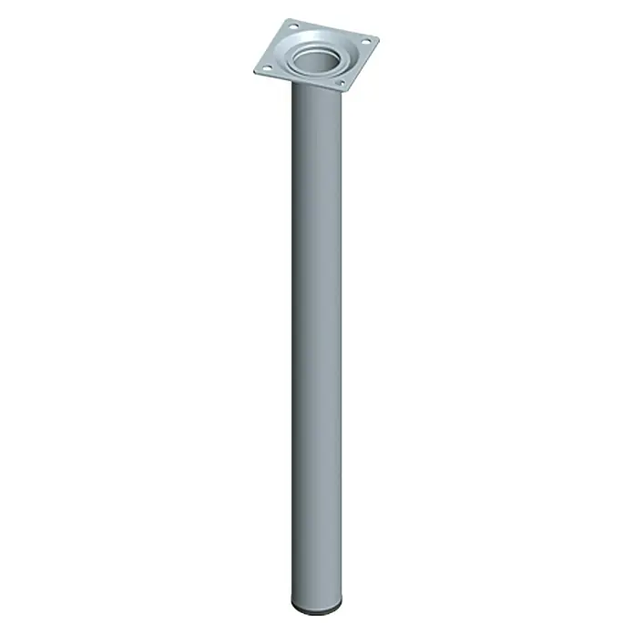 Element System Postolje za namještaj - Ø x D: 30 x 500 mm, Nosivost: 50 kg, Plemeniti čelik - Pogled sprijeda