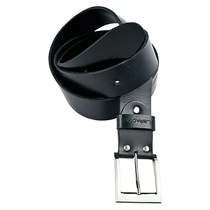 L.Brador Gürtel 590 L - Länge: 130 cm, Schwarz