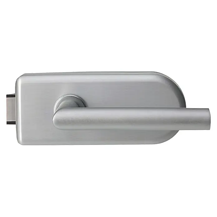 Diamond Doors Glastürbeschlag Sky UV - Aluminium EV1, Bandbohrung/Bänder: Office 3-teilig, Unverschließbar
