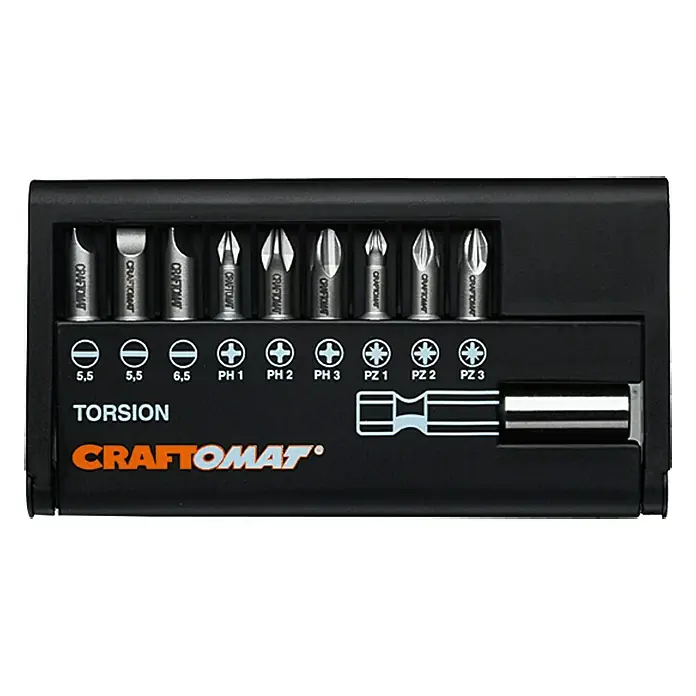 Craftomat Komplet bit nastavaka Universal - 10 -dij.