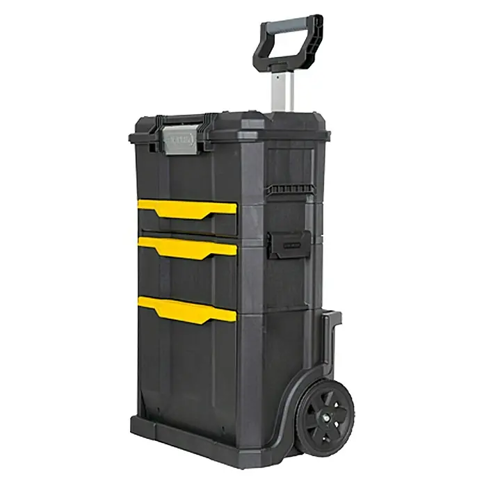 Stanley Aufbewahrungs- & Transportbox - 49,5 x 35 x 80 cm - Linke Seitenansicht