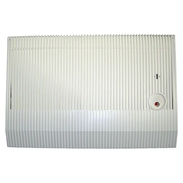 Kunststoff-Luftbefeuchter 90142 - 48 x 31 cm, Wasserstandanzeige, Weiß - Vorderansicht
