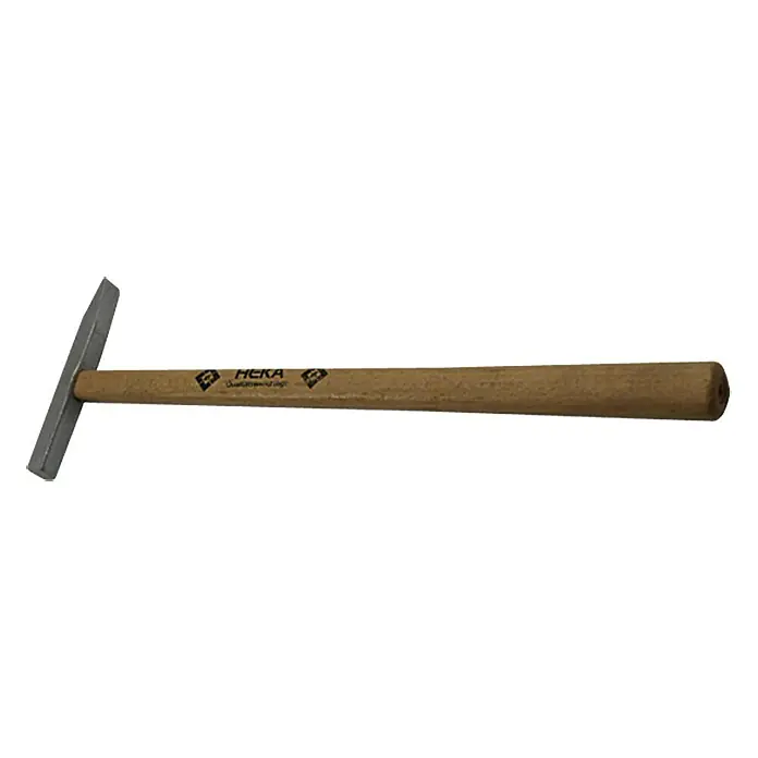 Heka Fliesenhammer - Spitz, Metall, 50 g - Vorderansicht