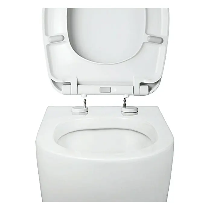 WC daska Siracusa - Samospuštajuća, Duroplast, Bijele boje