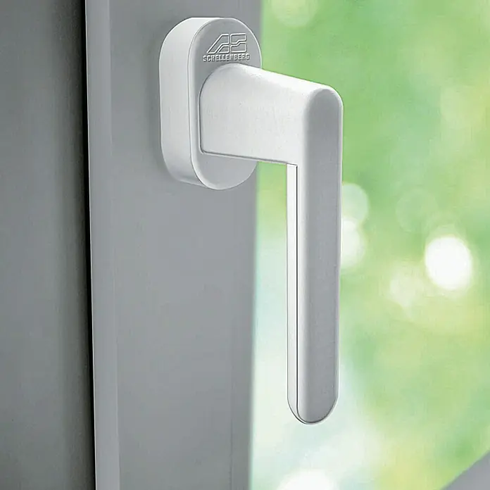 Schellenberg Alarm-Fenstergriff - Weiß, 115 dB