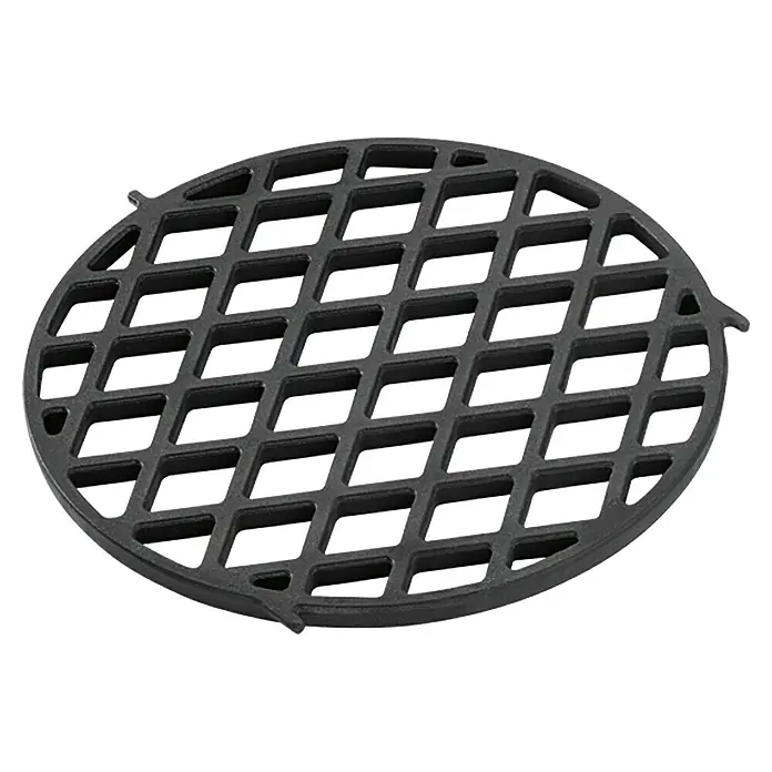 Weber Gourmet BBQ System Rešetka za roštilj - Lijevano željezo, Prikladno za: Okrugli roštilj 57 cm - Pogled sprijeda