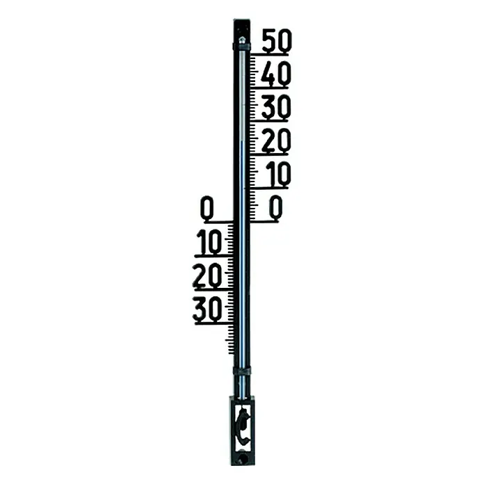 TFA Dostmann Vanjski termometar - Zaslon: Analogno, Visina: 27,5 cm, Plastika - Pogled sprijeda