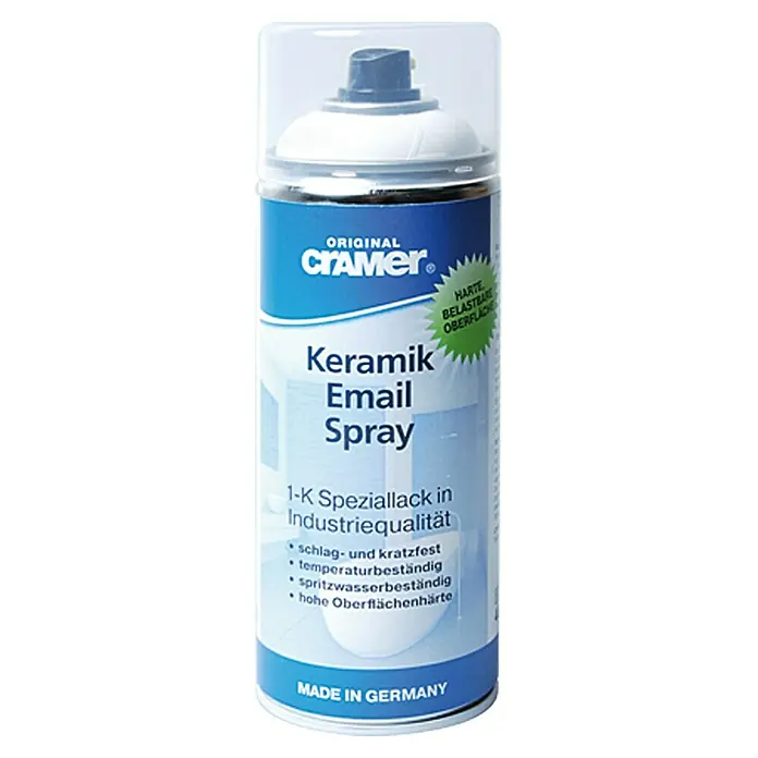 Sprej za keramiku/emajl - 400 ml, Bijele boje - Pogled sprijeda