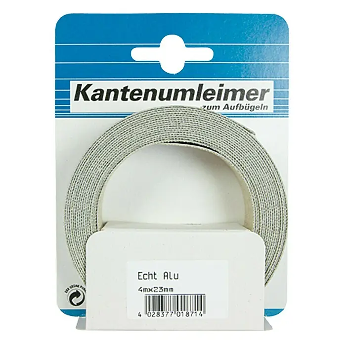 Kantoflex Umleimer - Aluminium, 4 m x 20 mm - Vorderansicht