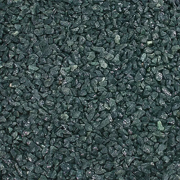 Min2C Basaltsplitt - Schiefergrün, Körnung: 9 mm - 12 mm, 25 kg