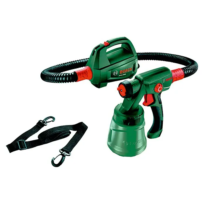 Bosch Sistema de pulverización de pintura PFS 1000 - Apto para: Barnices, Absorción nominal de corriente: 410 W, 800 ml