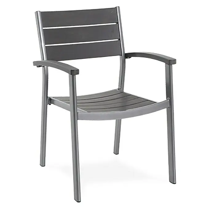 Sunfun Maja Vrtna stolica - Tamnosive boje, Širina: 58 cm