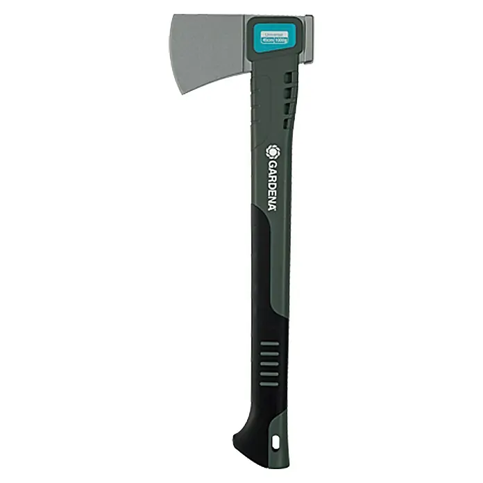 Gardena Hacha universal 1000 A - Largo: 45 cm, Mango de palanca de pie de cabra
