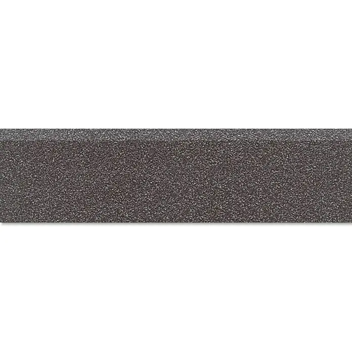 Rubna pločica Agatha - 8 x 30 cm, Antracit, Neglazirano - Pogled sprijeda