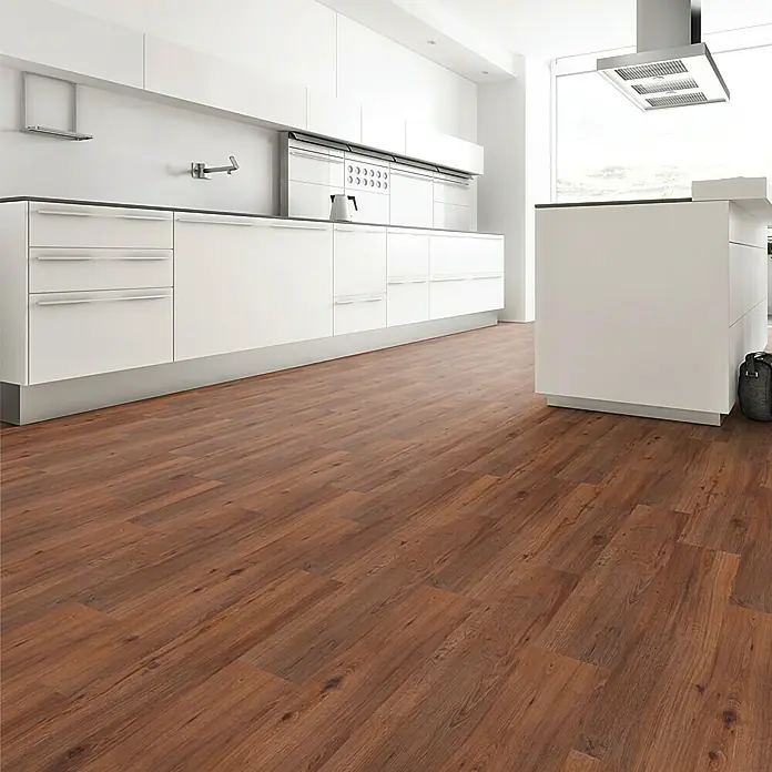 b!design Podna vinilna obloga Clic Avignon hrast - 1.210 x 190 x 5 mm, Rustikalni pod - Živopisni prikaz