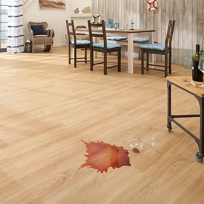 b!design Podna vinilna obloga Clic Aspen hrast - 1.210 x 190 x 5 mm, Rustikalni pod