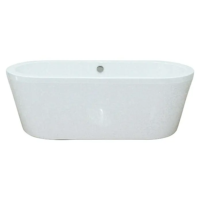 Camargue Bañera independiente Style - 180 x 80 cm, Acrílico sanitario, Blanco
