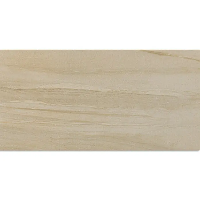 Feinsteinzeugfliese Travertino - 30 x 60 cm, Beige, Teilpoliert